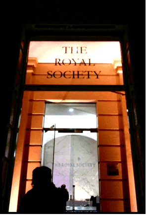 Entrance to The Royal Society